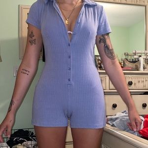 Adorable light purple romper size medium